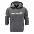 Nuevo 2018 Otoño Invierno Marca Sudaderas con capucha para hombre Sudaderas con capucha para hombre ELEMENTO de alta calidad Imp