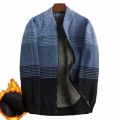 ICPANS Wool Liner Winter Sweater Man Thicken Warm Snow Sweatcoats Cotton Rainbow Cardigan Men 2019 Plus Size 5XL 6XL 7XL|Cardiga