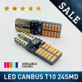 T10 24smd Led Light Bulb Car Canbus Error 12v Super Bright - Officematics.com