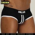 OR men underwear briefs ropa interior hombre sexy underwear men slip hombre cotton gay men underwear briefs 6 colors plus size