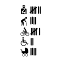 15*6cm Car Motorcycle Sticker Stroke List Tally list Tuning Sticker Funny Car Window Bumper Novelty JDM Drift Vinyl Decal|Car St