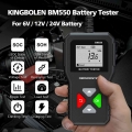 Bm550 Car Battery Tester 6v 12v 24v 100 To 2000cca Cranking Charging Circut Tester Battery Analyzer 12 Volts Battery Tools Kw208
