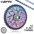 Ztto Ult 11 Speed 9-46t Rainbow Cassette Mtb Xd Core Ultralight 363g Steel Durable Ultimate11s Sprocket 9-46 K7 511% Range - Bic