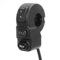 Electric Bike Throttle Cable 3 In 1 Switch On-off Button Thumb Throttle Handlebar Accelerator Electric Bicycle Accessories - Ele