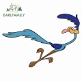 EARLFAMILY 13cm x 9.1cm for Road Runner Camper Car Stickers DIY Occlusion Scratch Body for Car Creative Waterproof Window Decal|