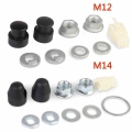 EBIKES E bike Hub Motor Axle M12/M14 Lock Nut /lock Washer /spacer /nut Cover For 500W 5000W Motors With 12/14mm Shaft|Electric