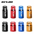 GUB 4PCS Schrader or Presta Nipple Cap Bicycle Valve Alloy Lid Optional A/V F/V Light Weight Erosion Rustic Free|Valve| - Offi