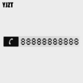 YJZT 29*3.5CM Reflective Temporary Parking Car Sticker Move The Car Parked Number Card Decal CT 323|car sticker|temporary parki