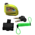 Waterproof Motorcycle Alarm Lock Bike Lock Security Anti-theft Lock Moto Disc Brake Lock +bag+reminder Rope - Brak