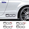 2pcs Decal Sticker Car Body Sticker For Fiat 500 500l 500x 500c Auto Accessories - Car Stickers - Officematics.com