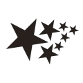 37pcs Stars Pack For Bike,car,van,window,wall,laptop Vinyl Decal Stickers Car Stickers Da4-0100 - Car Stickers - Officematics.co