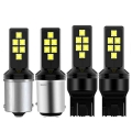 2pcs 1156 P21w Ba15s 1157 P21/5w Bay15d T20 W21w 7440 W21/5w 7443 Bau15s Led Car Reserve Lamp Auto Brake Light Turn Signal Bulb