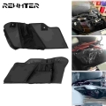 Motorcycle Saddlebag Liners Wall Organizer Storage Zipper Tool Bag For Harley Touring Road Street Electra Tri Glide FLHX 14 2021