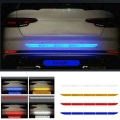 Safty Car Reflective Tape Stickers Exterior Warning Strip Reflect Tape Traceless Protective Car Sticker Trunk Auto Accessories|C