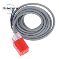 Baiozraw 3d Printer 1 Pcs Pl-08n2 8mm Proximity Sensor Cube Shell Inductive Screen Proximity Sensor 17*17*35 For Voron 2.4 Parts