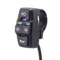 Ebike Light+horn And Turning Light Switch Scooters Electric Bicycle Intelligent Mountain Bike Atv Tricycle Diy Parts Accessories