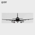 Qypf 17.7cm*5.6cm Simple Small Airplane Special Creative Design Graphics Vinyl Car Sticker Unmatched Decal Pattern C18-0779 - Ca