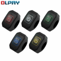 Motorcycle Handlebar Switch Momentry Buttton For Electric Star Kill Waterproof Control Switch Button with LED light 22mm|Motorcy