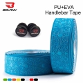 BOLANY Handlebar Tape Road Bike Accessories Embossment EVA Soft Breathable Sweat Anti Slip Bicycle Bar Tape Cycling Sports Parts