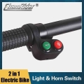 Horn light Switch 2 in 1 on/off Headlight Switch 160cm 12V 80V ebike Accessories|Electric Bicycle Accessories| - Officematics.