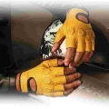 Sheepskin Motorcycle Gloves Waterproof Breathable Scooter Chopper Riding Gloves Anti-fall Leather Moto Gloves For Bmw Harley - G