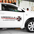 Aliauto Umbrella Corporation Reflective Car Side Door Sticker Decal Funny Accessories For Volkswagen Polo Golf Audi A3 Focus 2 -