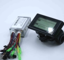 Greentime 24V 36V 48V 250W Brushless DC Motor Controller Ebike Controller +SW900 LCD Display One Set|Electric Bicycle Accessori
