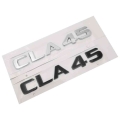 Matt Black " CLA 45 " Car Trunk Rear Letters Word Badge Emblem Letter Decal Sticker for Mercedes Benz AMG CLA Class CL