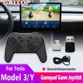 For Tesla Model 3 Y X S Gamepad Bluetooth Wireless Controller Game Joystick Joystick With Dual-vibration Interior Accessories -