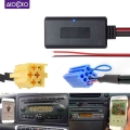 Car Bluetooth 5.0 Module Cable Aux Adapter For Smart Fortwo 450 451 Roadster Grundig Radio Cd 6 8 Pins Mini Iso Connector Plug -