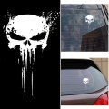 22*15cm 3d Punisher Skull Blood Sticker Car Stickers And Decal Car Vinyl Reflective Sticker Car Styling Decoration Accessories -