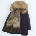 OFTBUY 2021 Men Waterproof Parka Real Fur Coat Winter Jacket Natural Fox Fur Liner Detachable Thick Warm Outerwear Streetwear|Pa
