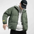 Warm Winter Jacket Men Streetwear Fashion Parka Jacket Men Windbreaker Thick Stand Collar Winter Coat For Women|Parkas| - Offi