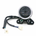 Universal Motorcycle Odometer Speedometer Speedo Meter Gear Digital Display 9.5cm Mount Hole Turn Left Right Headlight Display|I