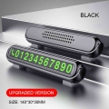 Luminous Car Temporary Parking Card Car Styling Phone Number Card Plate Telephone Number Park Stop Sticker Car Auto Accessories