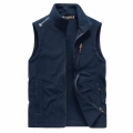 Men's Autumn Shellsolf Vest Jacket Men Sleeveless Jacket Men Outwear Travel Mountain Climbing Hiking Fishing Waistcoat Cloth