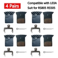 Bicycle Resin Brake Pad Road Mtb Bike Cooling Fin Ice Tech For Shimano L03a Ultegra R9170 R8070 R7070 Rs805 Rs505 Xtr M9100 K02s