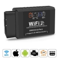 Wifi Obdii Elm327 Obd2 Auto Scanner For Iphone Android Pc Vehicle Problems Engine Diagnostic Scan Read Up To 15,000 Data - Code