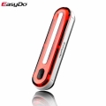 EasyDo Cycling LED Tail Light Bike Rear Light Safety Compact Super Bright 8 Modes Flash Standby 35hrs 3 Free Bases for Scooter|B