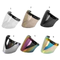 3XUB Motorcycle Helmet Visor Shield 3 Snap Design Open Face Helmet Visor Gift for Motorcycle Enthusiasts|Helmets| - Officemati
