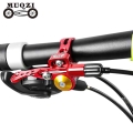Muqzi Mtb Bike Dropper Seatpost Remote Lever Adjustable Telescopic Controller With Smooth Action For 22.2/24mm Handlebar Clamp -