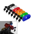 CNC Handlebar Lock Motorcycle Handlebar Brake Handle Solid Lock Imitating Steal Lock Pull Rod ATV Dirt Street Bikes Anti Theft|T