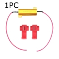 New 50w 6 Ohm Load Resistor Fix Led Bulb Fast Hyper Flash Turn Signal Blink Led Error Wiring Resistance Car Accessories - Wire -