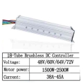 Jrahk Ebike Controller Scooter Motorcycle Electric Dc Motor Brushless 1500w 2500w 48v 60v 64v 72v Spare Parts Bicycle Accessorie