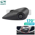 GreenYi 170° AHD 720P Car Front View Camera For Hyundai Series Firm installation Night Vision Vehicle CCD Chip Logo Mark Camera|