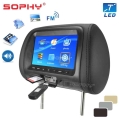 Universal 7 Inches Automobile Car Headrest Monitor Rear Seat Entertainment Multimedia Player General Av Usb Sd Mp4 - Car Monitor