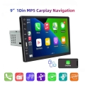 Peerce Car Radio 9 Inch Touch Screen 1 Din Multimedia Video Player Usb Audio System For Apple Carplay Auto Mp5 Navigation - Car