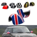 Kjautomax For Mini Cooper R50 R52 R53 Lefthand Drive Sticker Plastic 2pcs Rearview Side Mirror Cover Caps Protective Shell - Car