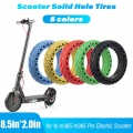 Durable Tire for Xiaomi Mijia M365 Scooter Tyre Solid Hole Tires Shock Absorber Tyre Damping Rubber Tyres Wheel for MI 1S Pro2|S
