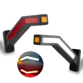 2PCS Side Lights LED Outline Marker 12 24V LED Lights Truck Trailer LED Truck Light Van LED Lights Trailer Tail Lights|Truck Lig